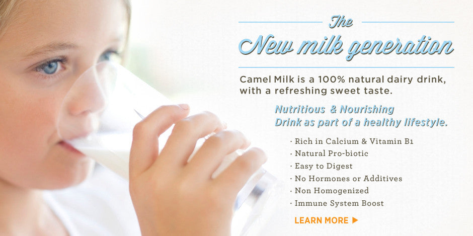Camel milk is healthy for children
